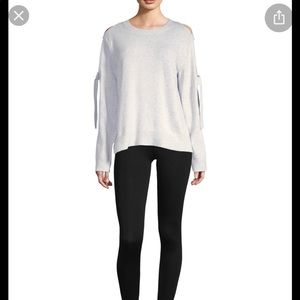 BCBG MaxAzaria “Tie sleeve sweater” XS